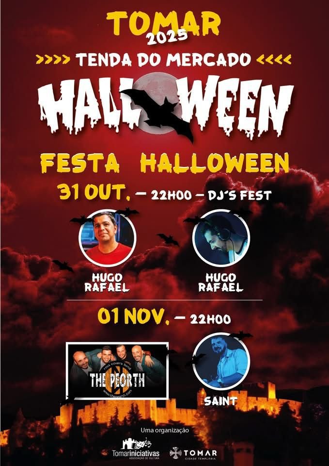 Cartaz Halloween 2025 - Tomar