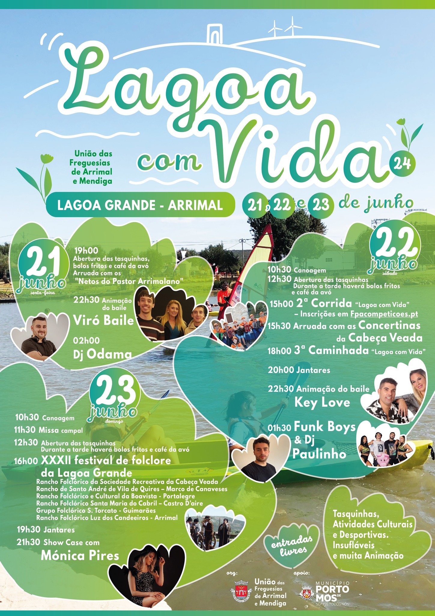Cartaz Lagoa Com Vida 2024 - Lagoa Grande