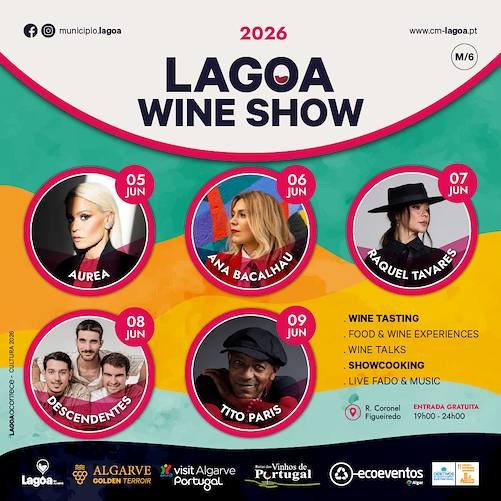 Cartaz Lagoa Wine Show 2026 - Lagoa