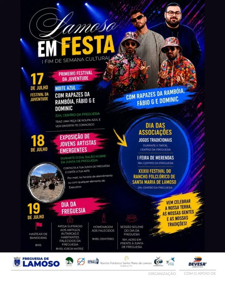 Cartaz Lamoso em Festa 2026 - Lamoso