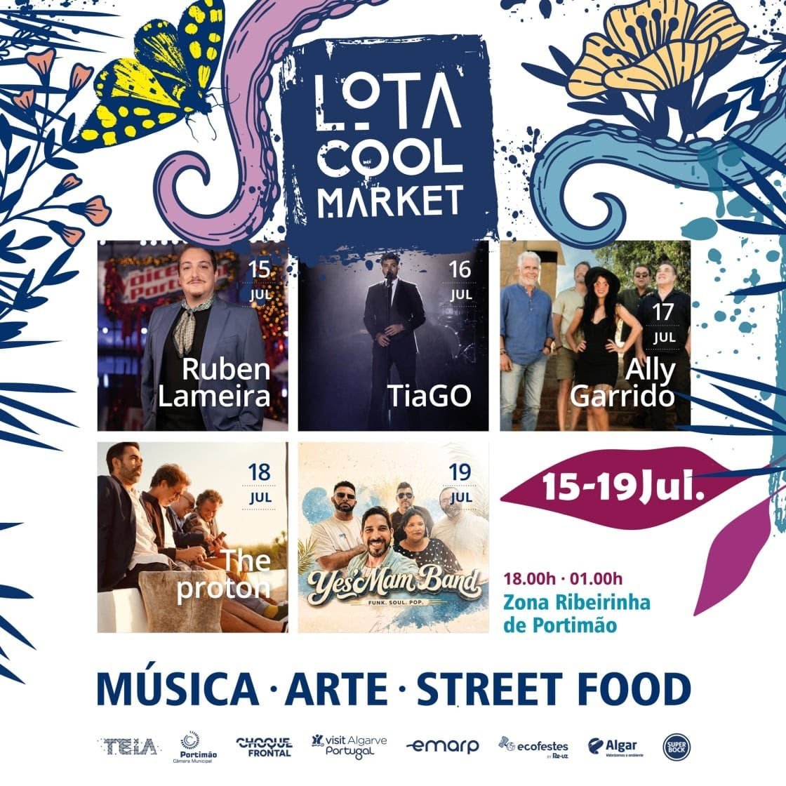 Cartaz Lota Cool Market 2026 - Portimão