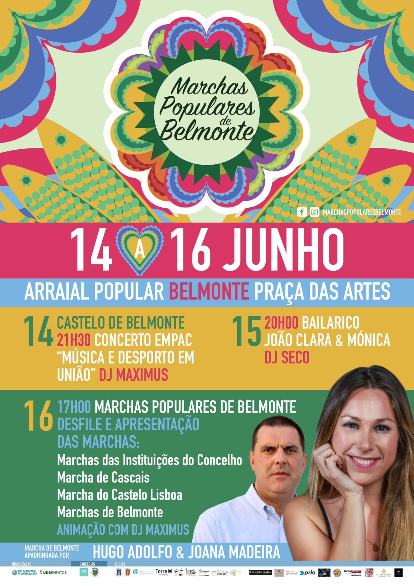 Cartaz Marchas Populares 2024 - Belmonte