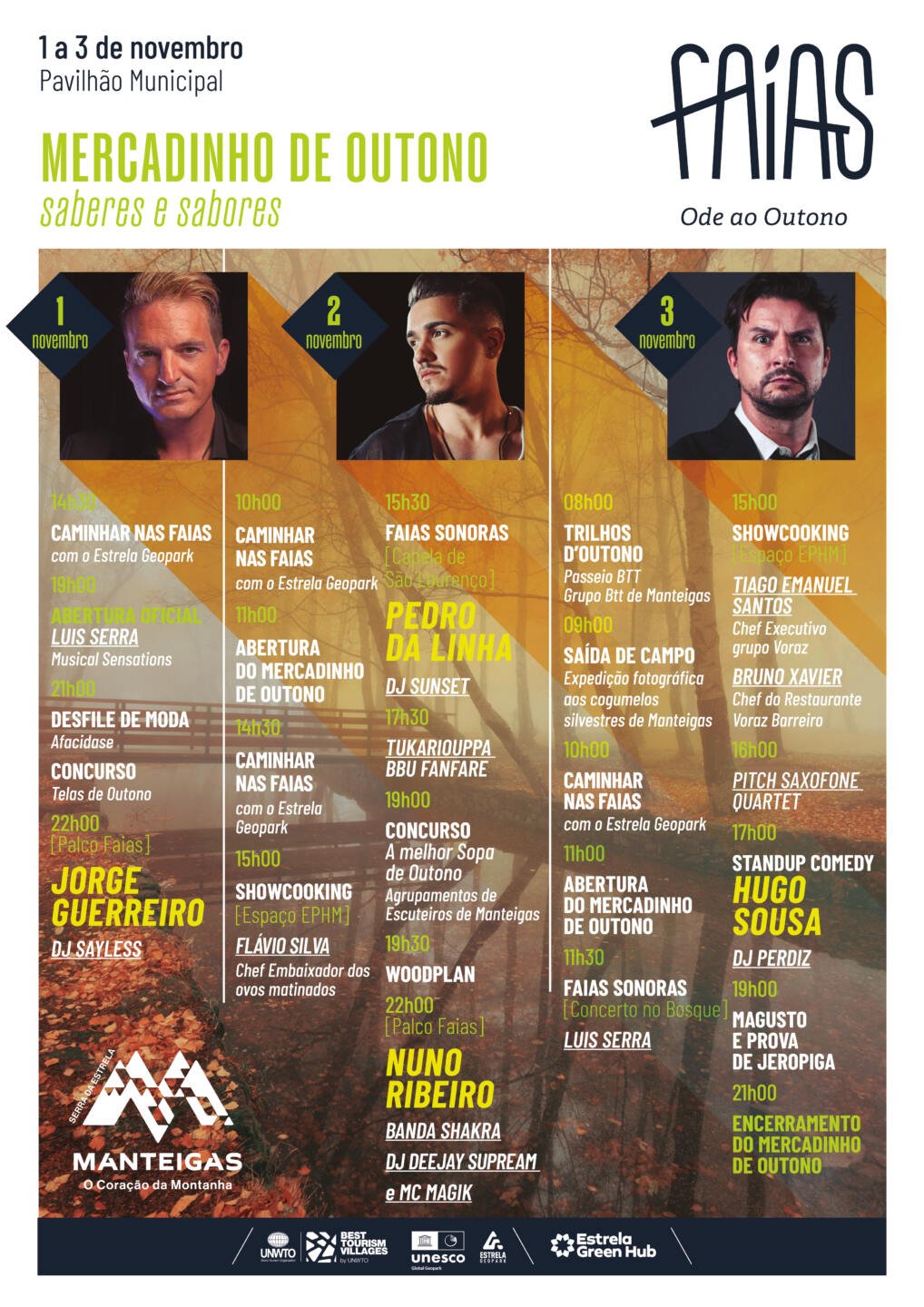 Cartaz Mercadinho de Outono 2024 - Manteigas