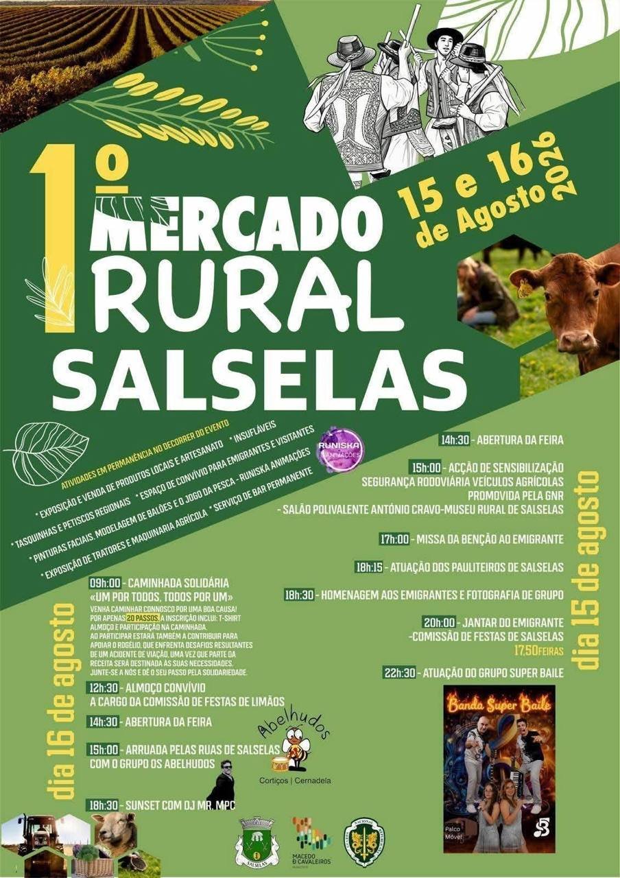 Cartaz Mercado Rural 2026 - Salselas
