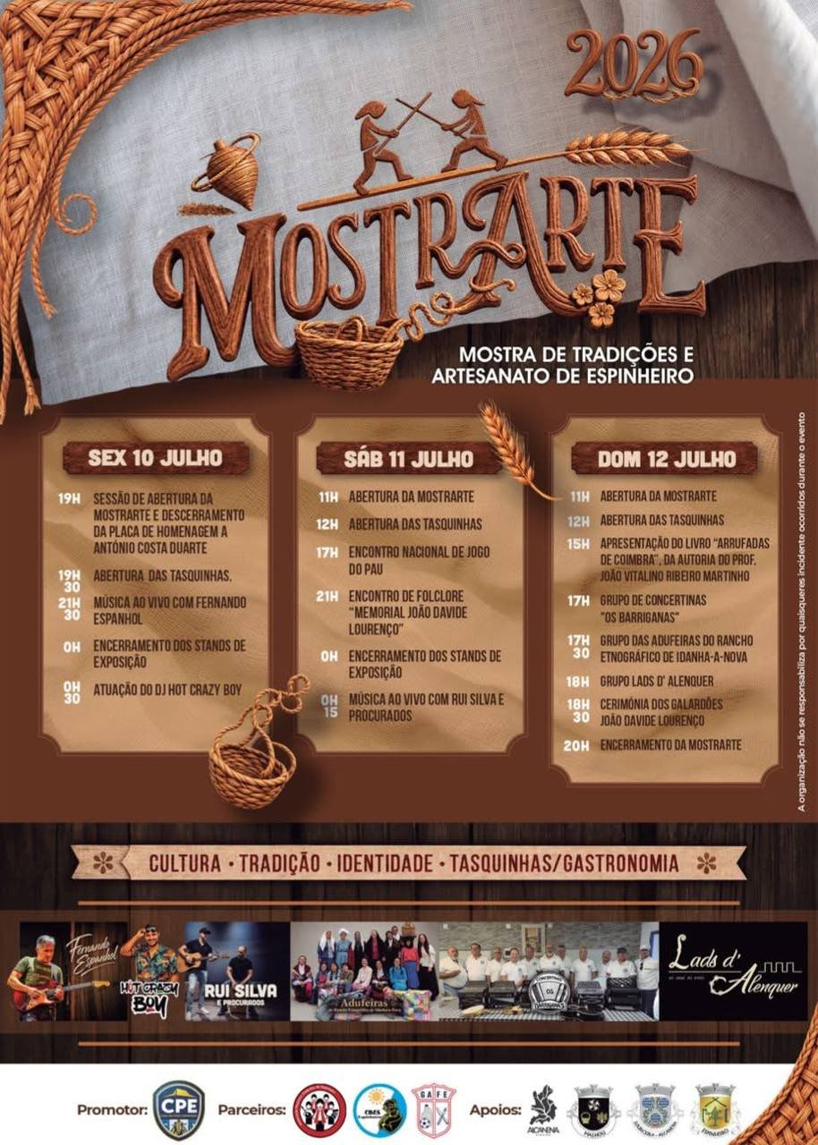 Cartaz MostrArte 2026 - Espinheiro