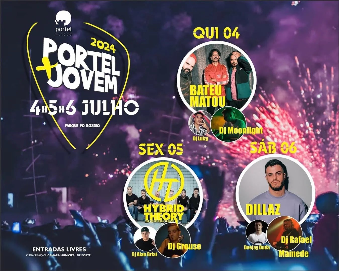 Cartaz Portel Jovem 2024 - Évora