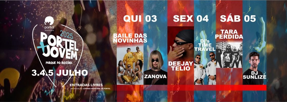 Cartaz Portel + Jovem 2025 - Portel