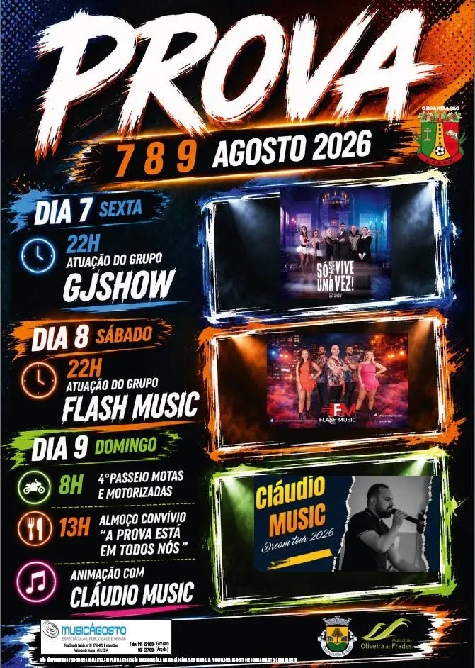 Cartaz Prova 2026 - Oliveira de Frades