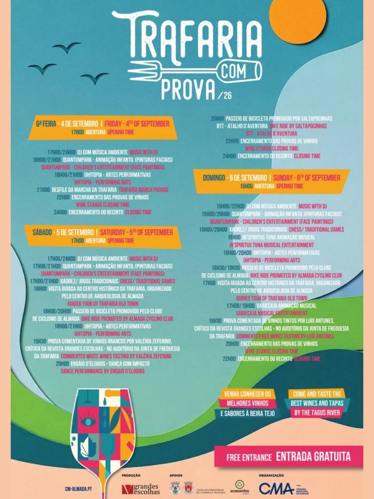 Cartaz Prova 2026 - Trafaria