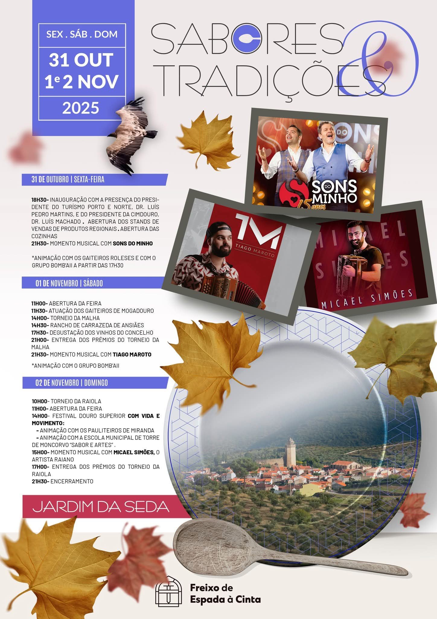Cartaz Sabores e Tradições 2025 - Freixo de Espada à Cinta