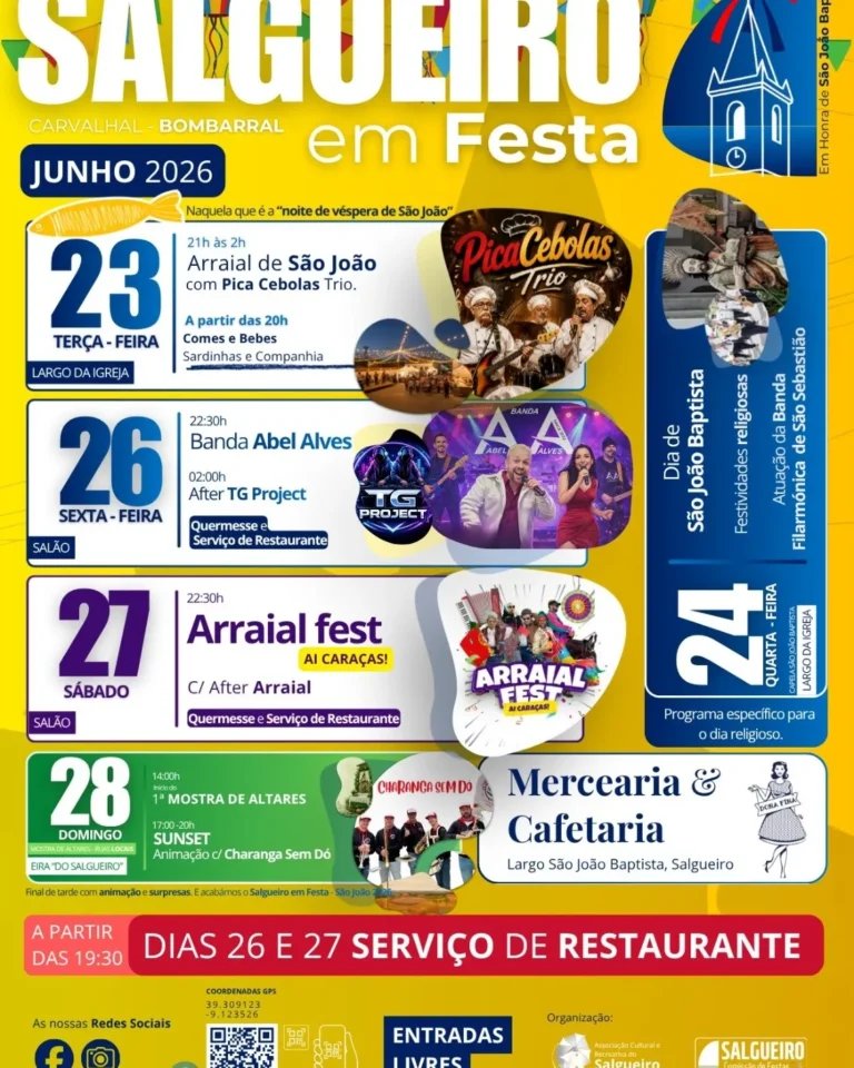 Cartaz Salgueiro em Festa 2026 - Salgueiro