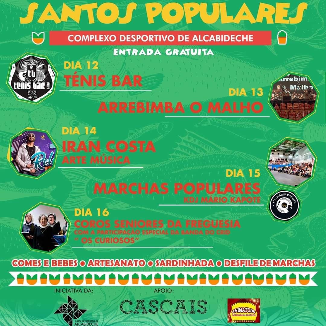 Cartaz Santos Populares 2024 - Alcabideche