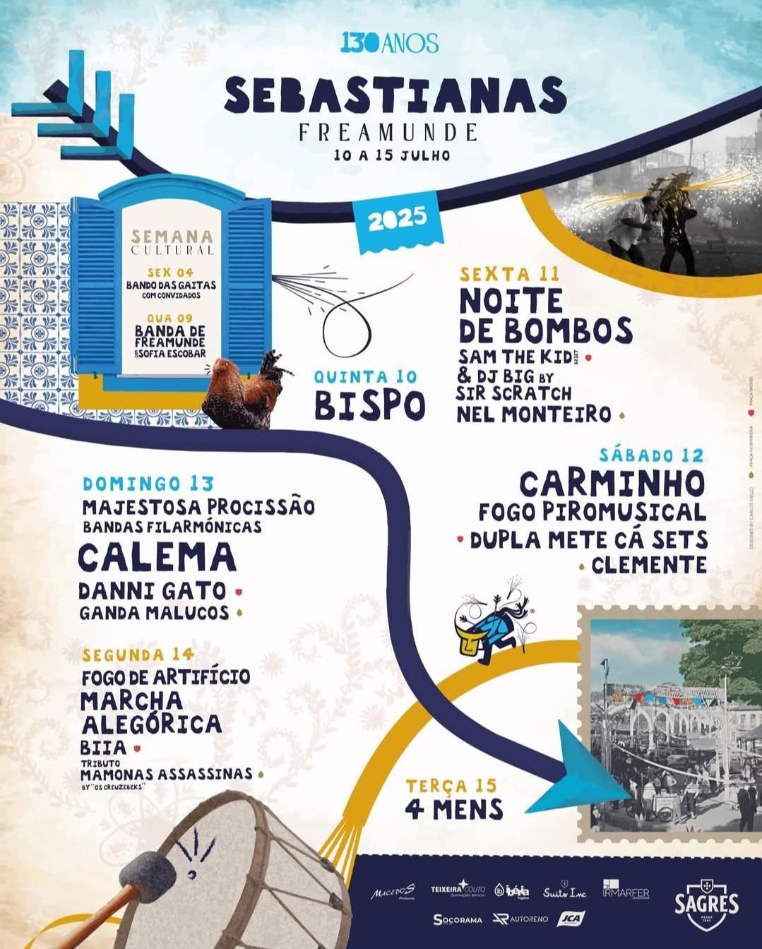 Cartaz Sebastianas 2025 - Freamunde