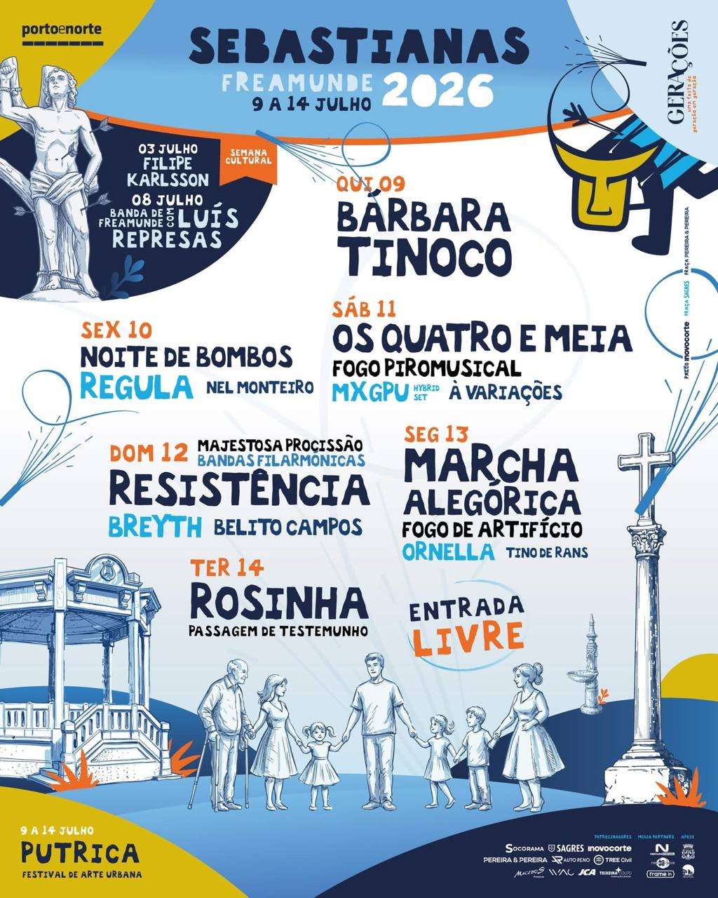 Cartaz Sebastianas 2026 - Freamunde