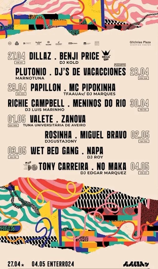 Cartaz Semana Académica 2024 - Aveiro