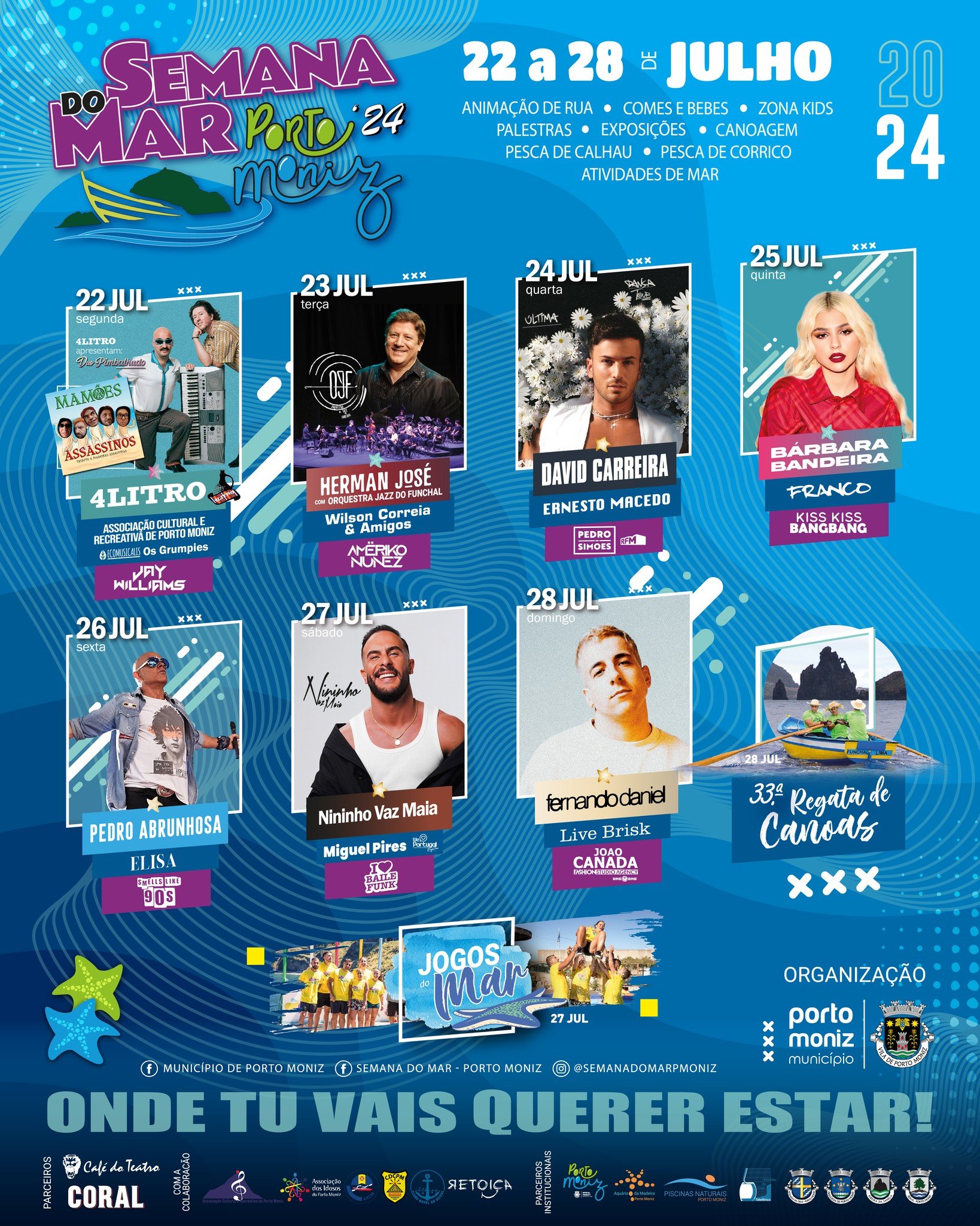 Cartaz Semana do Mar 2024 - Porto Moniz