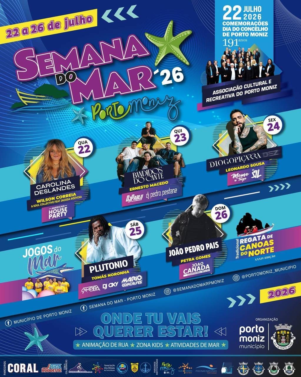 Cartaz Semana do Mar 2026 - Porto Moniz