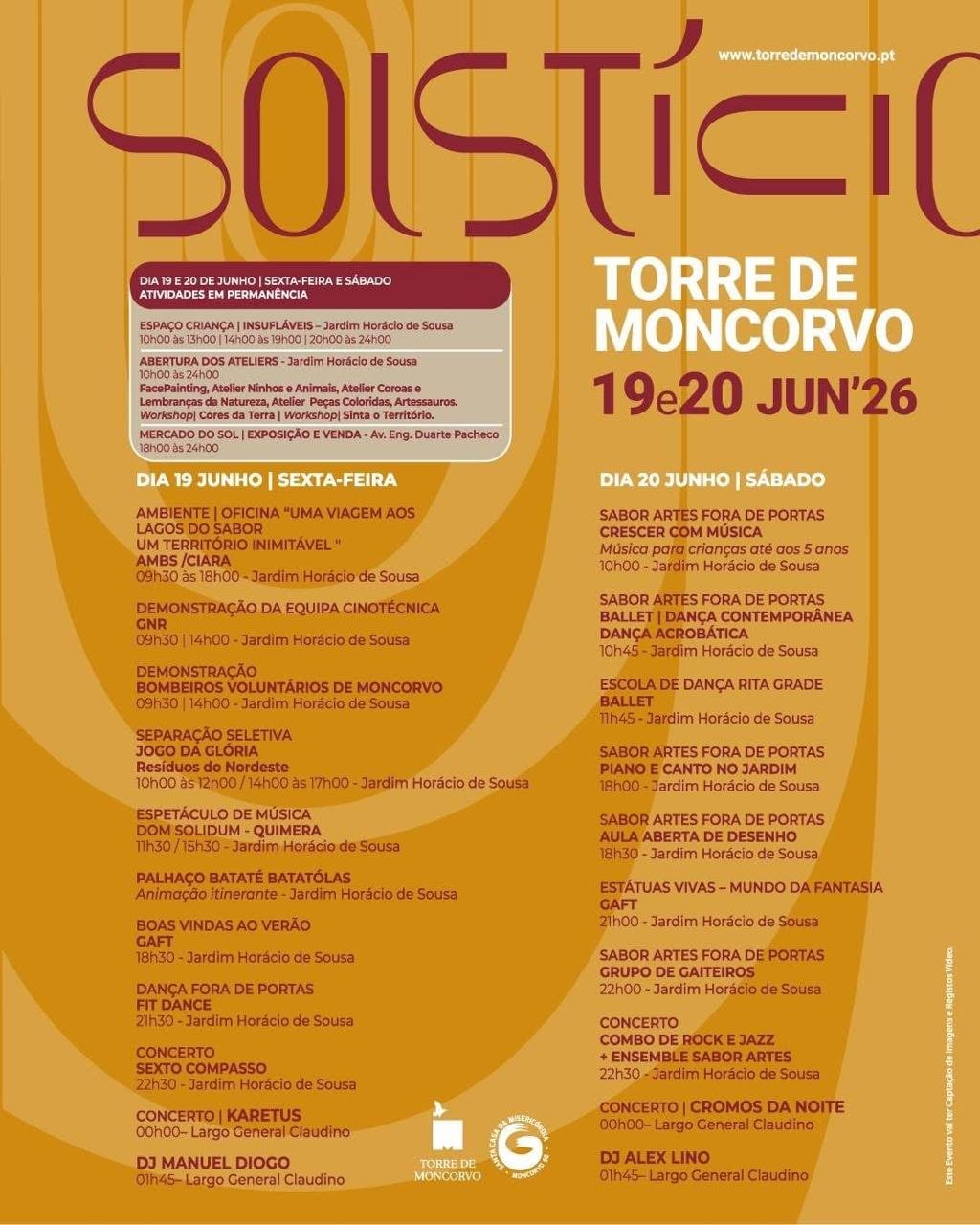 Cartaz Solstício 2026 - Torre de Moncorvo