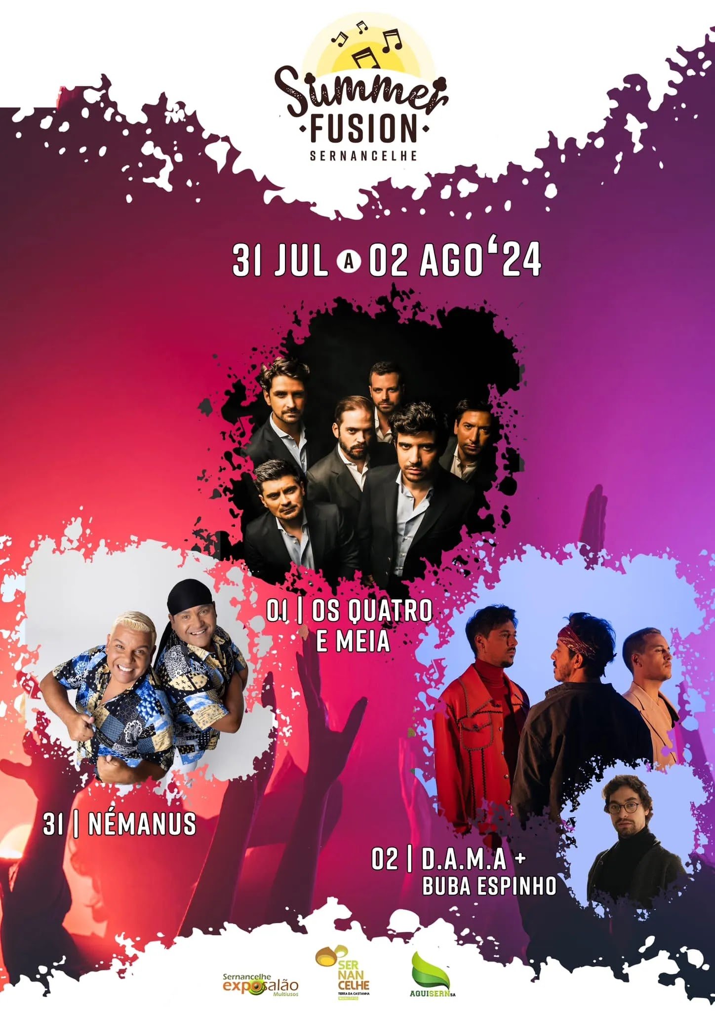 Cartaz Summer Fusion 2024 - Sernancelhe