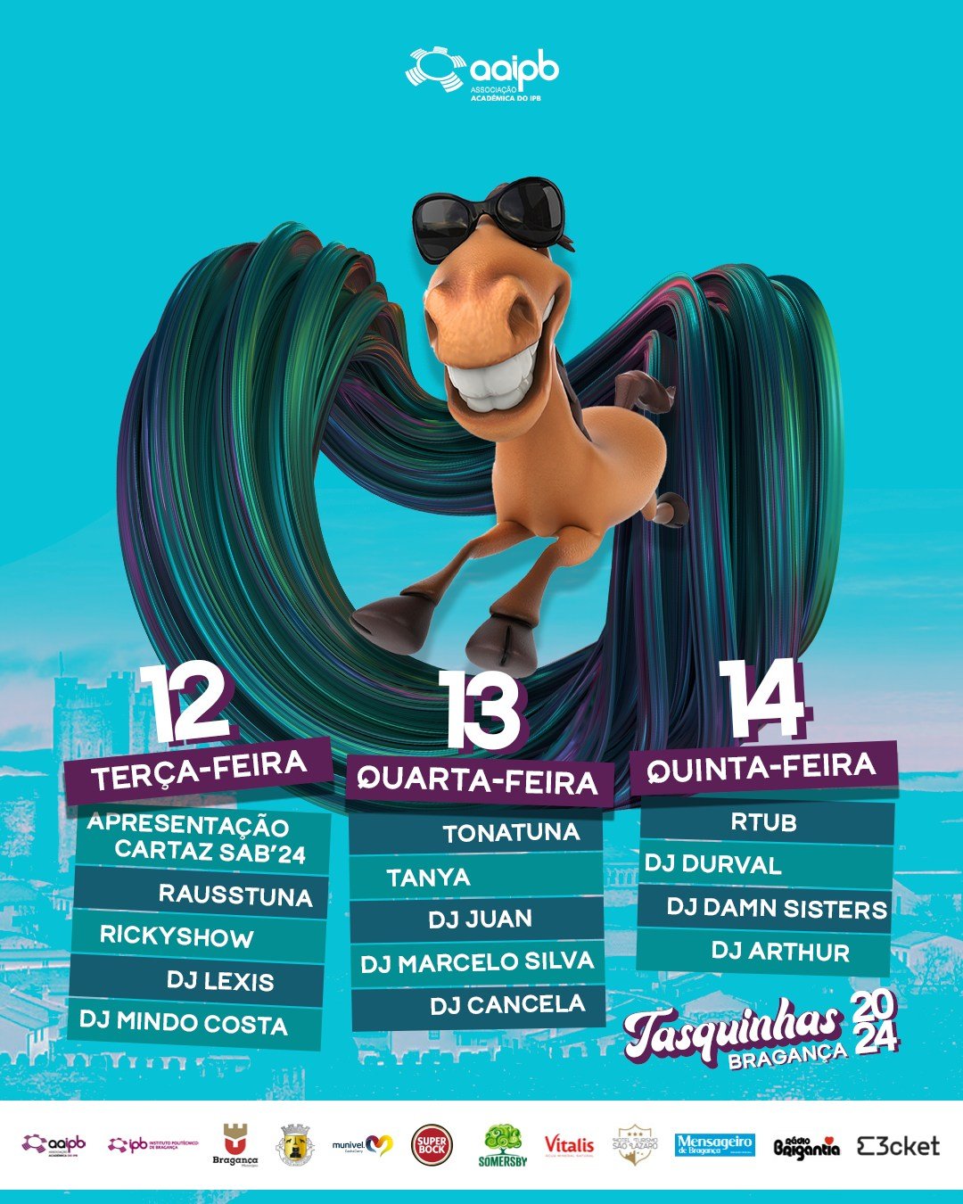 Cartaz Tasquinhas 2024 - Bragança