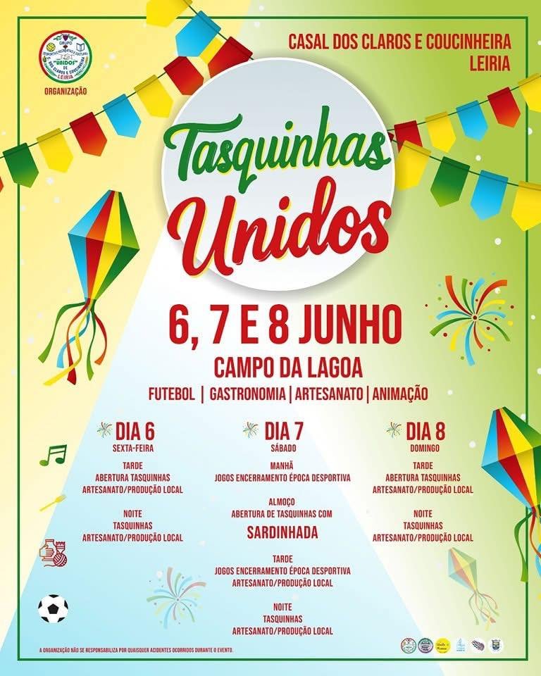 Cartaz Tasquinhas dos Unidos 2025 - Leiria