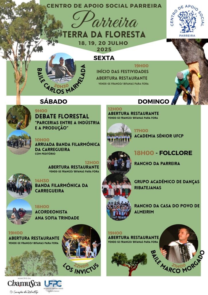 Cartaz Terra Floresta 2025 - Parreira