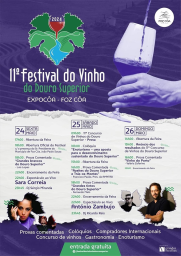 Cartaz 11º Festival do Vinho do Douro Superior 2024 - Foz Côa