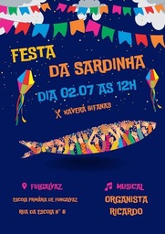 Cartaz Festa da Sardinha 2022