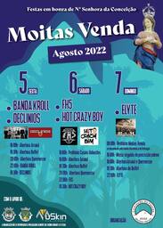 Cartaz Festas Moitas Venda 2022