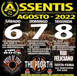 Cartaz Festa em Assentis 2022