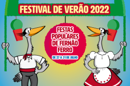 Cartaz Festas Populares de Fernão Ferro 2022