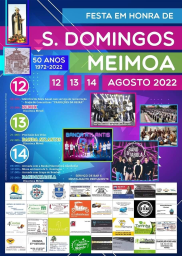 Cartaz Festa em Honra de São Domingos 2022