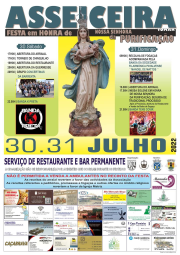 Cartaz Festas em Honra de Nossa Senhora da Purificação 2022