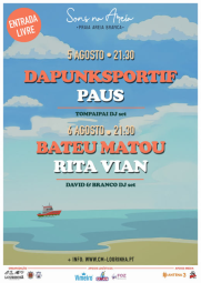 Cartaz Sons na Areia 2022