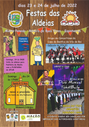 Cartaz Festas das Aldeias 2022