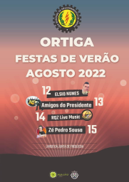 Cartaz Festas de Verão 2022