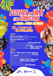 Cartaz Festas da Vila Pouca de Aguiar 2022