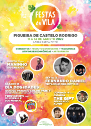 Cartaz Festas da Vila 2022
