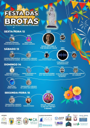 Cartaz Festas de Brotas 2022