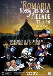 Cartaz Romaria de Nossa Senhora Piedade 2022
