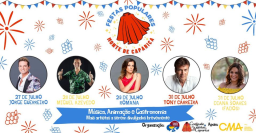 Cartaz Festas Populares do Monte Caparica 2022