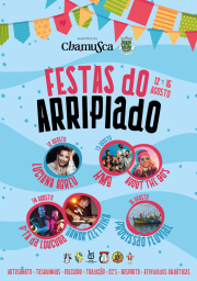 Cartaz Festas do Arripiado 2022
