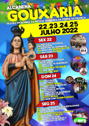 Cartaz Festas em Honra de Nossa Senhora da Penha de França 2022