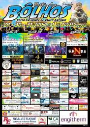 Cartaz Festa dos Bôlhos 2022