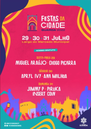 Cartaz Festas da Cidade 2022