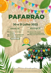 Cartaz Pafarrão em Festa 2022