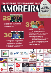 Cartaz Tradicionais Festejos Julho 2022