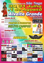 Cartaz Festas em Honra de São Tiago 2022