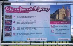 Cartaz Festa em honra de São Lourenço  2022