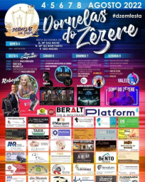Cartaz Festa em honra de Nossa Senhora das Neves e Nosso Senhor do Bom Parto e São Miguel 2022